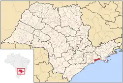 Location in São Paulo