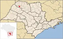 Location of General Salgado