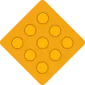 Obstacles ahead (yellow)