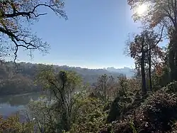 Scenic Overlook looking south onto Rosslyn