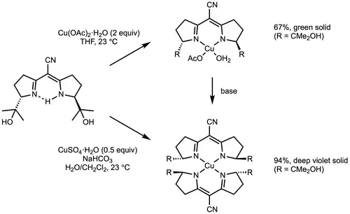 Semicorrin complexes