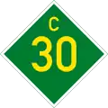 C30 road shield}}