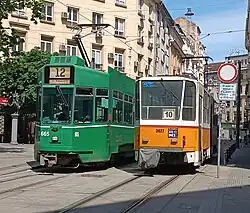 Be 4/6 and Tatra T6A2