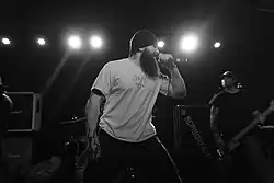 Scissorfight performing in 2017