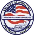 Official seal of Andalusia, Alabama