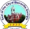 Official seal of Blairsville, Georgia