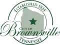 Official seal of Brownsville, Tennessee