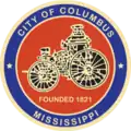 Official seal of Columbus, Mississippi
