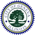 Official seal of Geneva, Illinois