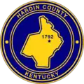 Official seal of Hardin County