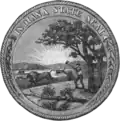 Seal of Indiana (1879–1899)
