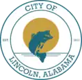 Official seal of Lincoln, Alabama