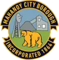 Official seal of Mahanoy City, Pennsylvania