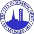 Official seal of Monroe, Ohio