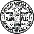 Official seal of Plainville, Massachusetts