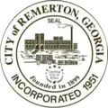 Official seal of Remerton, Georgia, USA