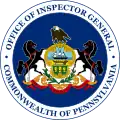 Seal of the inspector general of Pennsylvania