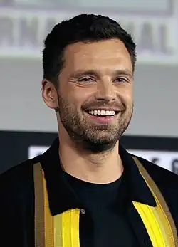 Actor Sebastian Stan at San Diego Comic-Con International in 2019