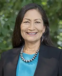 Deb Haaland Secretary of the Interior (announced December 17)[105]