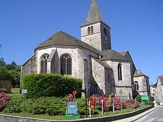 The church in Selongey