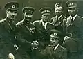 Turkish officers visiting Soviet Moscow, 1934 (Image shows Semyon Budyonny, a prominent Soviet army commander)