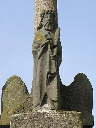 "Christ aux outrages". Part of the Senven-Léhart calvary