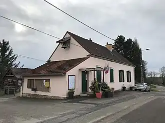 The town hall in Sergenon