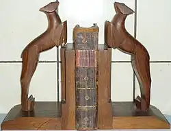 Bookends by René van Dievoet (1944).