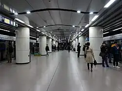 Line 10 platform (October 2018)