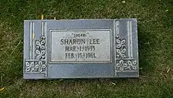 Sharon Lee Westerfeld's gravestone at Evergreen Cemetery in Colorado Springs