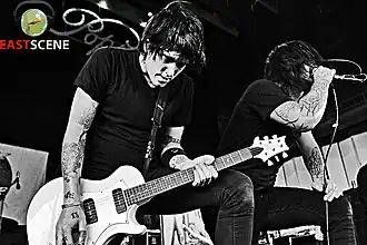 Shawn Milke (left) and Dennis Lee in 2010