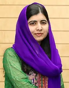 Activist Malala Yousafzai