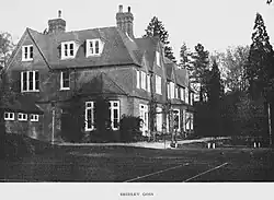 Shirley Goss House, once a boarding house and now the site of Caterham Prep.