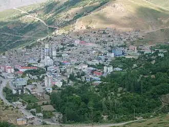 A panoramic view of Pervari