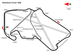 1999: Ireland chicane bypass created on International circuit.