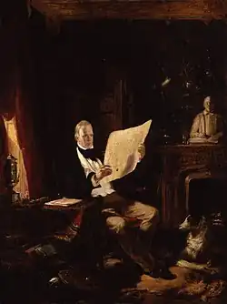 Portrait of Sir Walter Scott by William Allan