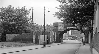 Site of Battersea Station in 1962