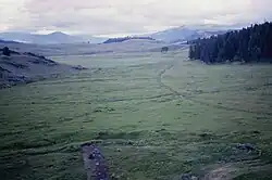 Site of Yancey's Pleasant Valley Hotel, 1965