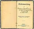 Skudsmålsbog from 1907.