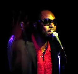 Brown performing in 2006