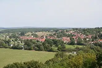 A general view of Soing