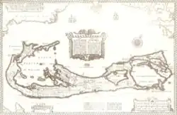 Map by John Speed, 1676.