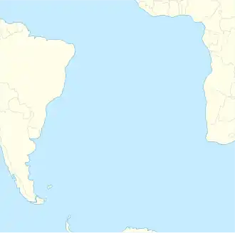 Inaccessible Island is located in South Atlantic