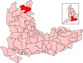 Map of constituency