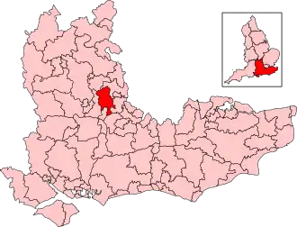 Map of constituency