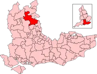 Map of constituency