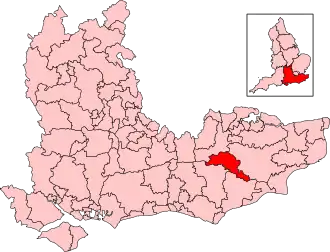 Map of constituency