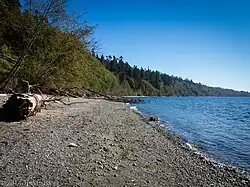 Beach at South Whidbey State Park