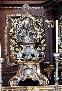 Silver reliquary of Saint Emmeram