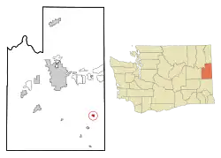 Location of Rockford, Washington